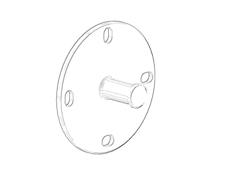 DORNBRACHT Halter ERSATZTEILE 093011103 D. 53 x 19 mm, 09301110390 Galeriebild 1